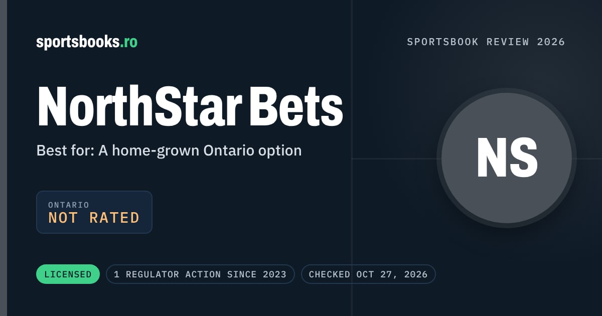 NorthStar Bets review summary: not yet rated. Best for a home-grown ontario option.